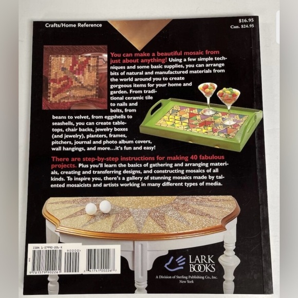 The New Mosaics by D.T. Dawson Craft Book
Instructions for Mixed Media Projects - Picture 2 of 7